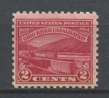 EU 1929  N° 285 ** Neuf MNH Luxe C 1.40 € Achèvement Des Travaux Du Canal De L'Ohio Ecluse Rivière Monogahela - Unused Stamps