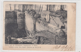 Sluis. Ruïne Aan De Westpoort, Opgegraven In 1874; Bekend Onder Den Naam "Sortie". * - Sluis