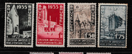 BELGICA  1934  *  MN  YVERT   386\89   ESCANEADOS  PORDETRAS - 1931-1934 Képi