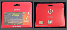 Stadiums Of 2022 FIFA World Cup Soccer Football In Qatar - Official 8 Postcard Pack Issued By Qatar Post & FIFA - 2022 – Qatar