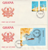 GHANA - FDC - "ISY'92" Année Internationale De L'espace - - Afrique