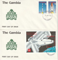 GAMBIE - FDC - "ISY'92" Année Internationale De L'espace - - Afrika