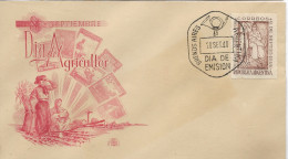 ARGENTINA 1948 FARMER'S DAY AGRICULTURE FIRST DAY COVER FDC - FDC