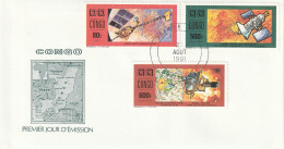 CONGO - FDC - "ISY'92" Année Internationale De L'espace - - Africa