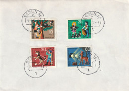 Berlijn 1972, Children Stamps - Brieven En Documenten