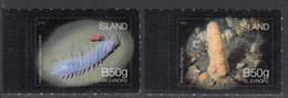 2018 Iceland Marine Life Complete Set Of 2 MNH @ BELOW FACE VALUE - Neufs