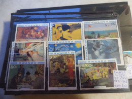 Rwanda 1980 Perfect  Mnh Neuf ** 994/1002 - Ungebraucht