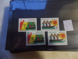 Rwanda 1978 Perfect  Mnh Neuf ** 877/880 - Ungebraucht