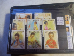 Rwanda 1981 Perfect  Mnh Neuf ** 1078/1085 - Nuevos