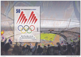 Macedonia 2016 Olympic Games Rio De Janeiro Brasil Sports, Souvenir Sheet, Block MNH - Verano 2016: Rio De Janeiro
