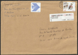 Portugal - Vila Nova De Gaia > Póvoa Santa Iria -|- Postmark - Central Da Gervide, 2022 - Correio Azul - Cartas & Documentos