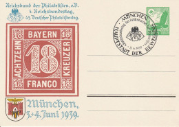 Allemagne Entier Postal Illustré München 1939 - Private Postwaardestukken