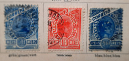 Brasilien - 3 Marken Von 1900 Gem. Scan - Used Stamps