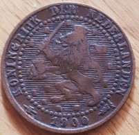 NEDERLAND :  1 CENT 1900 KM 107 Mooie Kwaliteit - 1849-1890 : Willem III