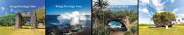Tonga 2023, Heritage Sites, Men's And Natural Architecture, 4Blocks - Natur