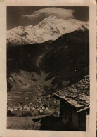 LES CONTAMINES - MONTJOIE (Haute-Savoie)  Vue Générale Depuis Le Nivorin Et L'Aiguille Du Bionnassay (4052 M) - Bonneville