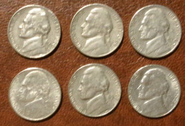 USA - LOT 5 CENTS - 1964/66/67/72/75 - Altri – America