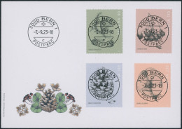 Suisse - 2023 - Baumfrüchte - Ersttagsbrief FDC ET - Ersttag Voll Stempel - Briefe U. Dokumente