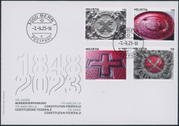 Suisse - 2023 - Bundesverfassung - Ersttagsbrief FDC ET - Storia Postale