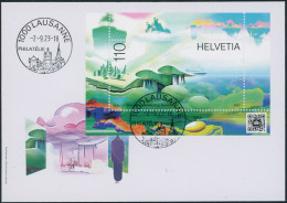 Suisse - 2023 - Metascape - Block - Ersttagsbrief FDC ET - Covers & Documents