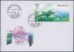 Suisse - 2023 - Metascape - Blockausschnitt - Ersttagsbrief FDC ET - Briefe U. Dokumente