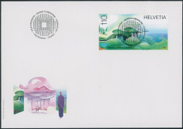 Suisse - 2023 - Metascape - Blockausschnitt - Ersttagsbrief FDC ET - Ersttag Voll Stempel - Briefe U. Dokumente