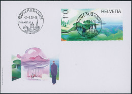 Suisse - 2023 - Metascape - Blockausschnitt - Ersttagsbrief FDC ET - Ersttag Voll Stempel - Briefe U. Dokumente