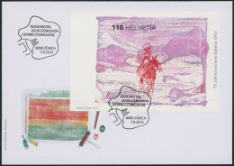 Suisse - 2023 - VFO - Block - Ersttagsbrief FDC ET - Cartas & Documentos