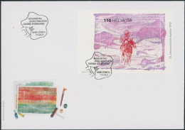 Suisse - 2023 - VFO - Block - Ersttagsbrief FDC ET - Briefe U. Dokumente