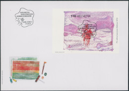 Suisse - 2023 - VFO - Block - Ersttagsbrief FDC ET - Ersttag Voll Stempel - Briefe U. Dokumente