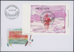 Suisse - 2023 - VFO - Block - Ersttagsbrief FDC ET - Ersttag Voll Stempel - Briefe U. Dokumente