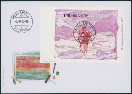 Suisse - 2023 - VFO - Block - Ersttagsbrief FDC ET - Ersttag Voll Stempel - Briefe U. Dokumente