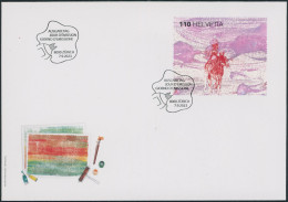 Suisse - 2023 - VFO - Blockausschnitt - Ersttagsbrief FDC ET - Briefe U. Dokumente