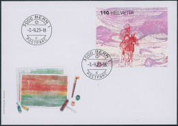 Suisse - 2023 - VFO - Blockausschnitt - Ersttagsbrief FDC ET - Briefe U. Dokumente