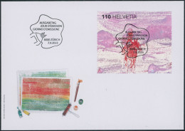 Suisse - 2023 - VFO - Blockausschnitt - Ersttagsbrief FDC ET - Ersttag Voll Stempel - Lettres & Documents