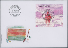 Suisse - 2023 - VFO - Blockausschnitt - Ersttagsbrief FDC ET - Ersttag Voll Stempel - Storia Postale