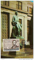 1959  CARTOLINA 150  ANNIVERSARIO NASCITA DI A. LINCOLN - Storia Postale