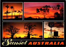 9-11-2023 (1 V 41) Australia (posted With Map Stamps) - WA - Kununurra Sunset - Andere & Zonder Classificatie