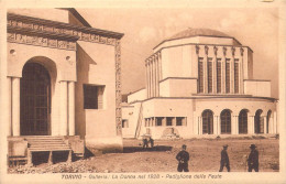 24197 "TORINO-GALLERIA-LA DONNA NEL 1928-PADIGLIONE DELLE FESTE-ESPOSIZIONE TORINO1928"ANIMATA-VERA FOTO-CART. NON SPED. - Exhibitions