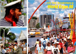 9-11-2023 (1 V 41) Australia (posted With Living Together Stamp) - QLD - Brisbane World Expo 88 - Brisbane