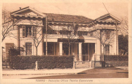 24201 "TORINO-PALAZZINA UFFICIO TECNICO ESPOSIZIONE-ESPOSIZIONE TORINO1928"-VERA FOTO-CART. NON SPED. - Expositions