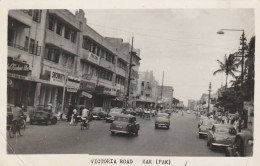 PAKISTAN KARACHI  PHOTO VICTORIA ROAD 1955 RARE - Pakistan