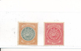 Antigua Colonie Britannique N° 23 Et 30 Neuf * Avec Infime Trace De Charnière - 1858-1960 Crown Colony