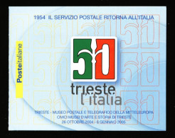 Repubblica Nuovi:  2004  Libretto  N. 26   Trieste All'Italia - Markenheftchen