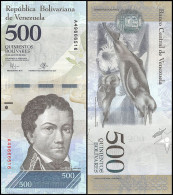 VENEZUELA 500 BOLIVARES 2016 P-NEW UNC+VENEZUELA 1000 BOLIVARES 2017 P-NEW UNC  D-1171 - Venezuela