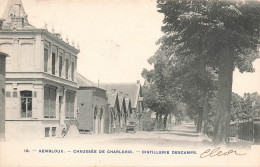 BELGIQUE - Gembloux - Chaussé De Charleroi - Distillerie Descamps - Carte Postale Ancienne - Gembloux