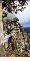 BHUTAN Taktshang Monastery Tiger's Nest Paro Azha Keza Picture Postcard BHOUTAN - Bhutan