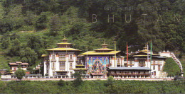 BHUTAN Kuje Lhakhang Temple In Bumthang Azha Keza Picture Postcard BHOUTAN - Bután