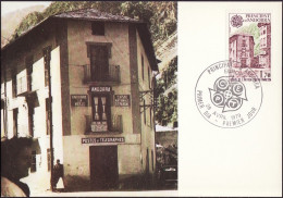 Andorre Français - Andorra CM 1979 Y&T N°277 - Michel N°MK298 - 1,70f EUROPA - Cartes-Maximum (CM)