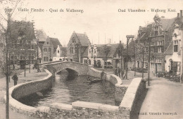 BELGIQUE - Sint Niklaas - Quai De Warbourg - Carte Postale Ancienne - Sint-Niklaas